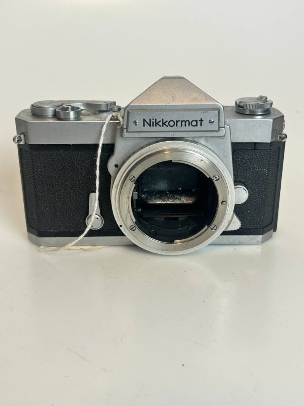 UNTESTED AS IS Nikkormat FTN 35mm SLR Camera Body - Chrome
